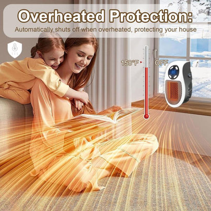 Vireo® Wall Outlet Space Heater