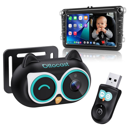 Vireo Baby Car Camera + Wireless CarPlay Adapter