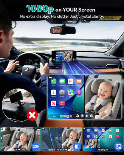 Vireo Baby Car Camera + Wireless CarPlay Adapter
