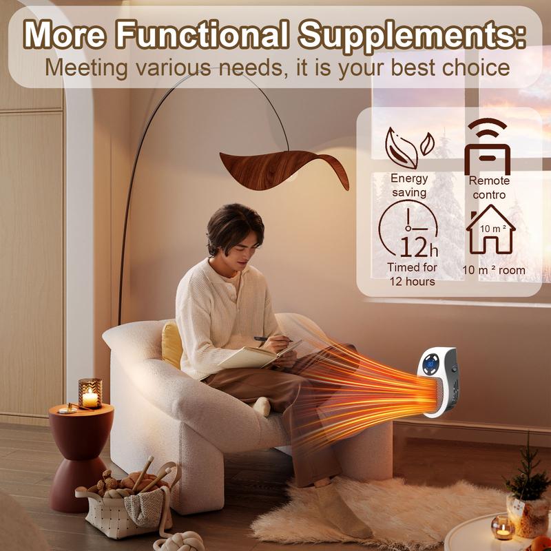 Vireo® Wall Outlet Space Heater