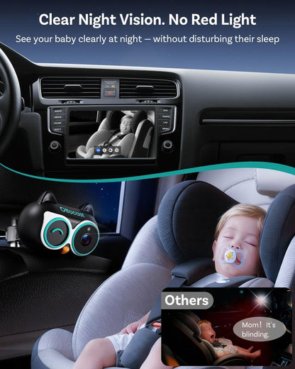 Vireo Baby Car Camera + Wireless CarPlay Adapter