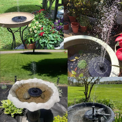 Vireo Solar Powered Water Fountain