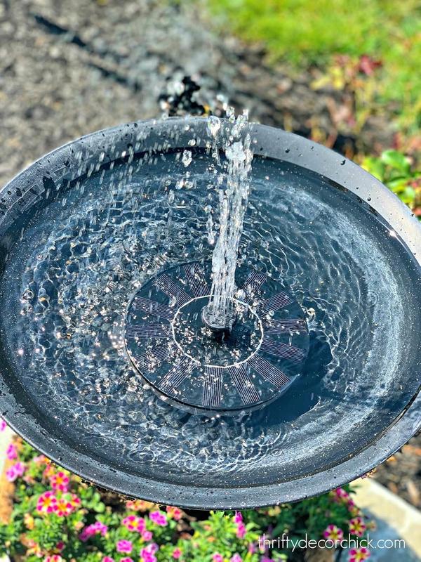 Vireo Solar Powered Water Fountain